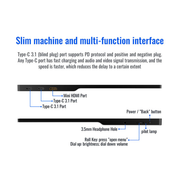 15 inch Ultra thin monitor