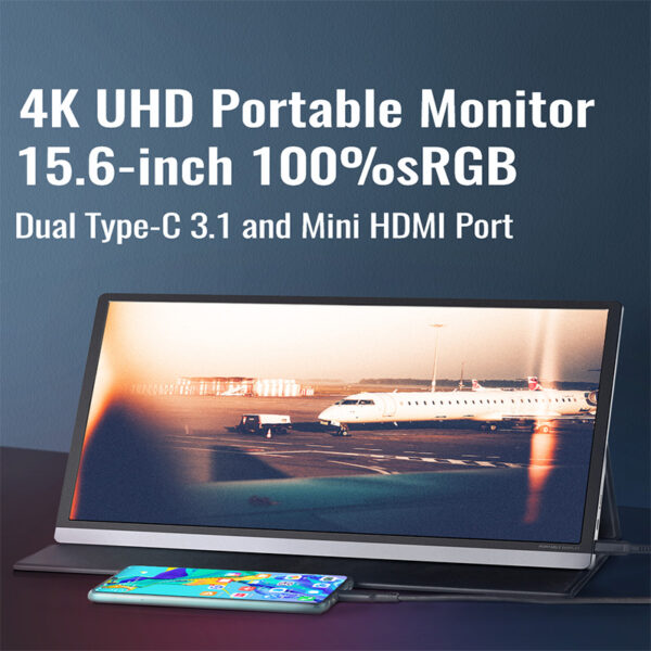 Portable monitor for laptop